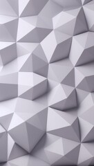 Obraz premium Polygonal Art Geometric Abstract Monochromatic Background