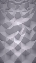 Obraz premium Polygonal Art Geometric Abstract Monochromatic Background