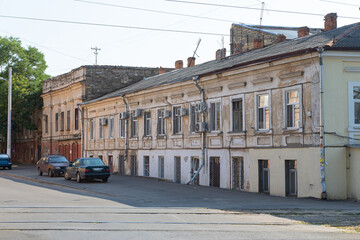 Fototapeta na wymiar A beautiful historic house in the city of Odesa. Ukraine