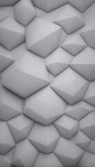 Fototapeta premium Polygonal Art Geometric Abstract Monochromatic Background