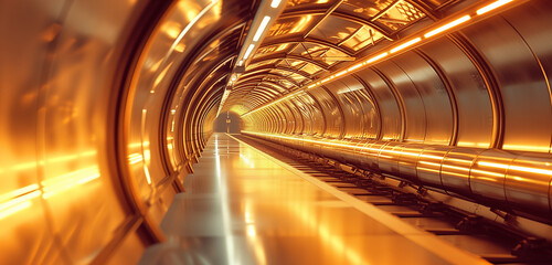 tunneling into the dark tunnels of the futuristic metropolis