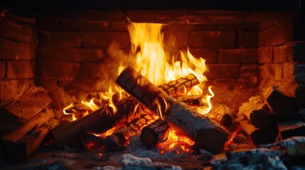 Fireplace warming