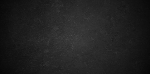 Abstract Dark black stone blank wall grunge marble stone charcoal backdrop background. black rough retro grunge counter tops. dark texture chalk board and cracked wall black board banner background. - obrazy, fototapety, plakaty
