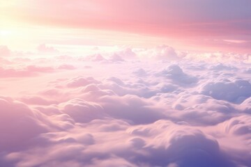 Obraz premium Gradient pastel abstract sky background in sweet color.
