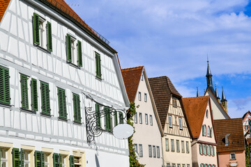 Die Altstadt von Bad Wimpfen im Landkreis Heilbronn (Baden Württemberg)	