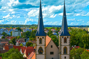 Altstadt von Bad Wimpfen im Landkreis Heilbronn (Baden Württemberg)	
