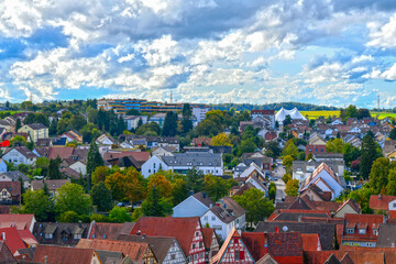 Altstadt von Bad Wimpfen im Landkreis Heilbronn (Baden Württemberg)	