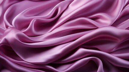 Obraz premium Orchid Rhapsody: A Soft and Smooth Purple Satin Fabric Weave Creates a Luxuriously Inviting Wallpaper Background
