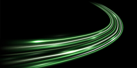 beautiful light speed line background on black background abstract design vector illustration