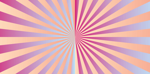 Abstract background with rays. Colorful sun rays sunburst pattern background. Abstract comic colorful vintage background. pop art cartoon style, sunlight, sunburst background.