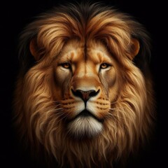 Fototapeta premium portrait of a lion