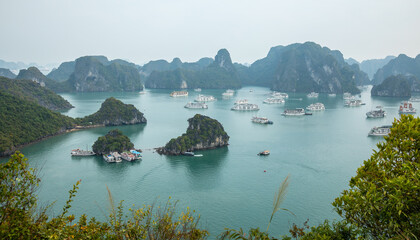 Ha Long Bay, Vietnam, Asia world attraction and Travel