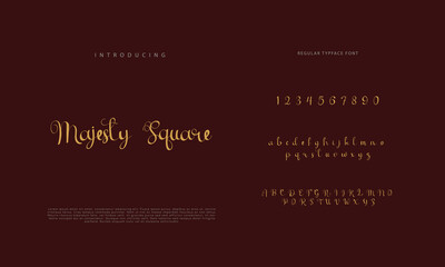 Signature Font Calligraphy Logotype Script Brush Font Type Font lettering handwritten
