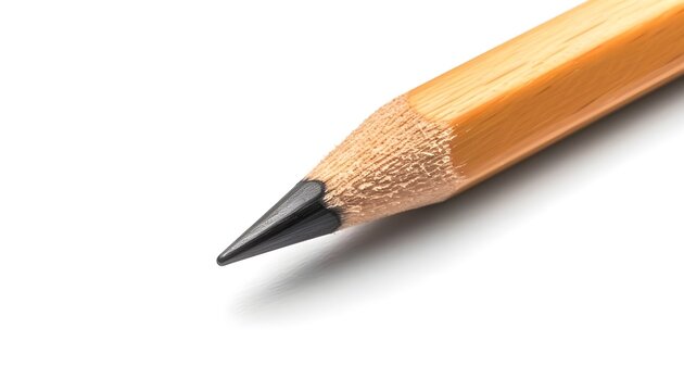 pencil isolated on white background