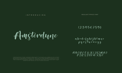 Signature Font Calligraphy Logotype Script Brush Font Type Font lettering handwritten
