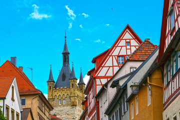 Die Altstadt von Bad Wimpfen im Landkreis Heilbronn (Baden Württemberg)
