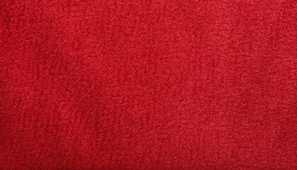 Fototapeta premium Abstract background with red texture, velvet fabric, full frame, close-up