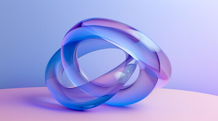 抽象的な彫刻3Dの画像 円形のミニマリズムシンボル 青紫色
An abstract 3d circular symbol. Purple and blue based wallpaper background [Generative AI] - 721183221