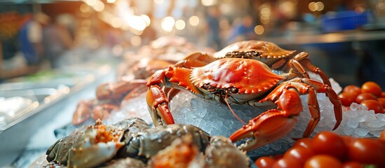 Crab Market: Fresh Crab, Abundant Ingredients, and Exciting Cooking Await at the Vibrant Crab Market