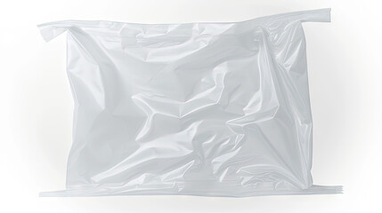  Plastic bag isolated  on white background 