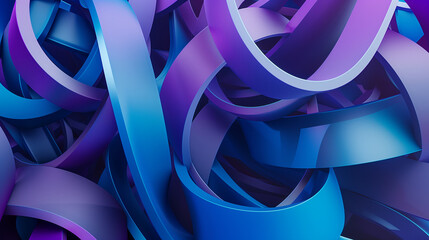 抽象的な彫刻3Dの画像 円形のミニマリズムシンボル 青紫色
An abstract 3d circular symbol. Purple and blue based wallpaper background [Generative AI] - 721185235