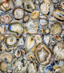 Abstract background texture of round weave pattern.