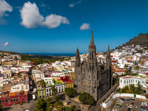 Parroquia de San Juan Bautista de Arucas, Cathedral, Arucas, Gran Canaria, Spain