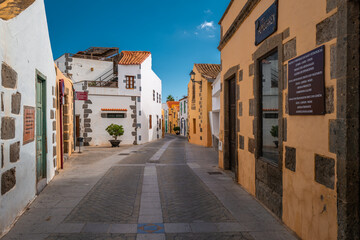 Fototapeta na wymiar Rural houses of Gran Canaria, Spain