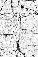 Realistic Wall Cracks Vector Texture Backgrounds