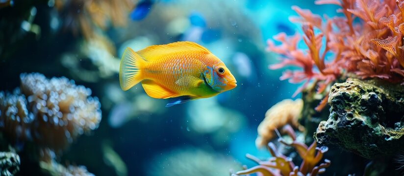 Dive into the Stunning Stock Photo Collection of Fish and Some Aquarium Equipment