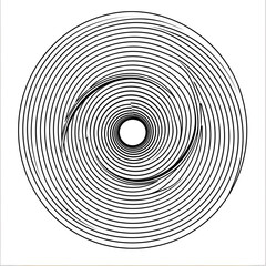 Hypnotic Concentric: The Art of Optical Illusion