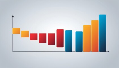 Vector Illustration of a Business Chart Icon: Perfect for Infographics