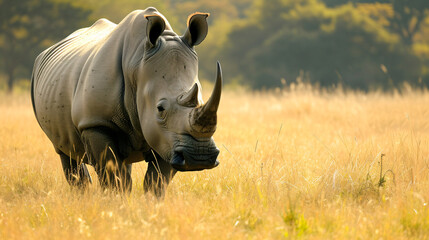 Fototapeta premium White Rhino