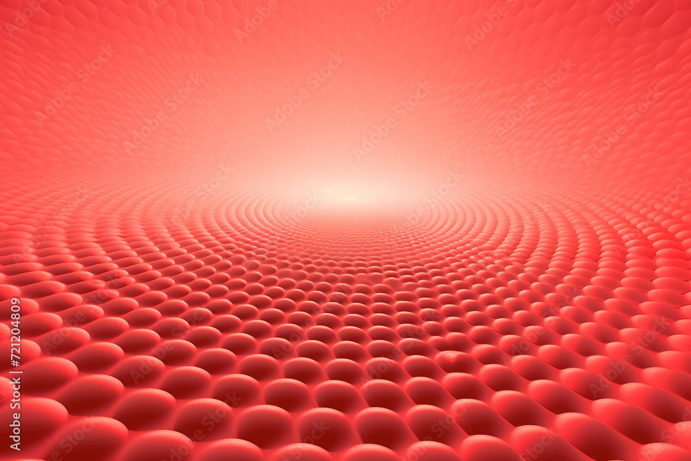 Poster red circle pattern background image.
