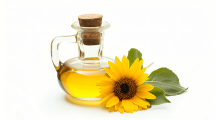 Decanter with sunflower oil
