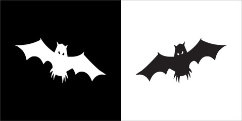 Illustration vector graphics of bat icon