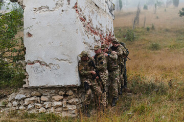 In a high stakes mission, a specialized military unit executes a tactical operation to secure a...
