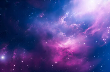 Naklejka premium Fantasy alien planet. Mountain and nebula. 3D illustration