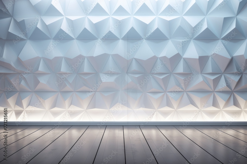 Aufkleber abstract geometric background with crossed lines corners and polygon shapes.