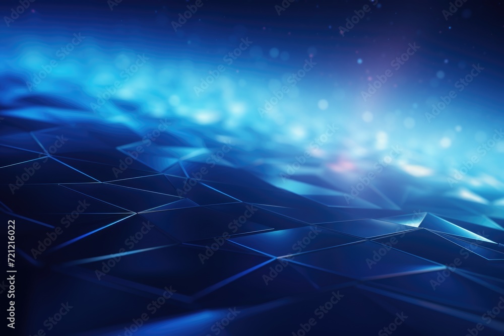 Poster blue filter technology background with abstract blue pattern and space for text.