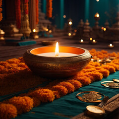 Creative photo indian religious festival akshaya tritiya