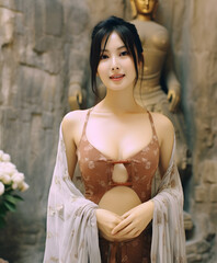 beautiful attractive Chinese girl