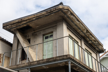Fototapeta na wymiar 日本の兵庫県加古川市の古くてとても美しい建物