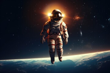 Fototapeta premium Spacetime Image Travel