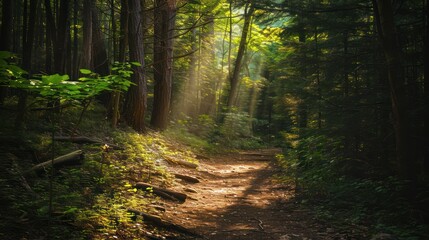 Obraz premium A Path Through The Forest