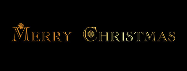 Merry christmas hand lettering calligraphy isolated on white background. Vector holiday illustration element. Merry Christmas script calligraphy	