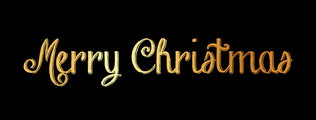 Merry christmas hand lettering calligraphy isolated on white background. Vector holiday illustration element. Merry Christmas script calligraphy	