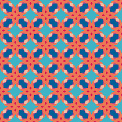 flower pattern abstract geometric indian block print