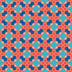 flower pattern abstract geometric indian block print