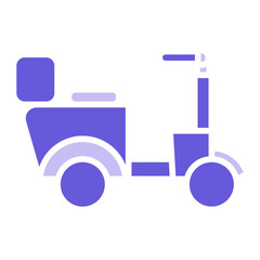Delivery Scooter Icon of Shopping Friday iconset.